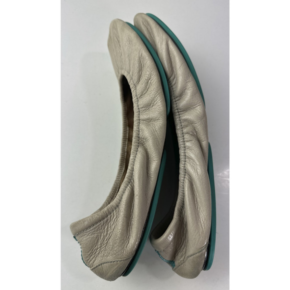 Tieks By Gavrieli Taupe Beige Foldable Ballet Flats US Size 11 Women's Leather - Picture 6 of 11